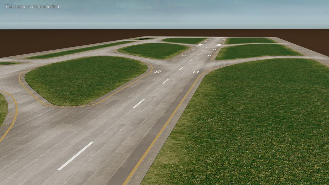 Airport Runway 3D model