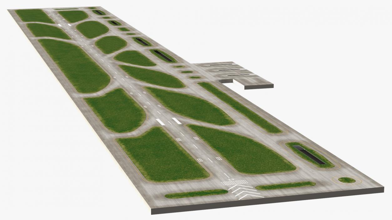 Airport Runway 3D model