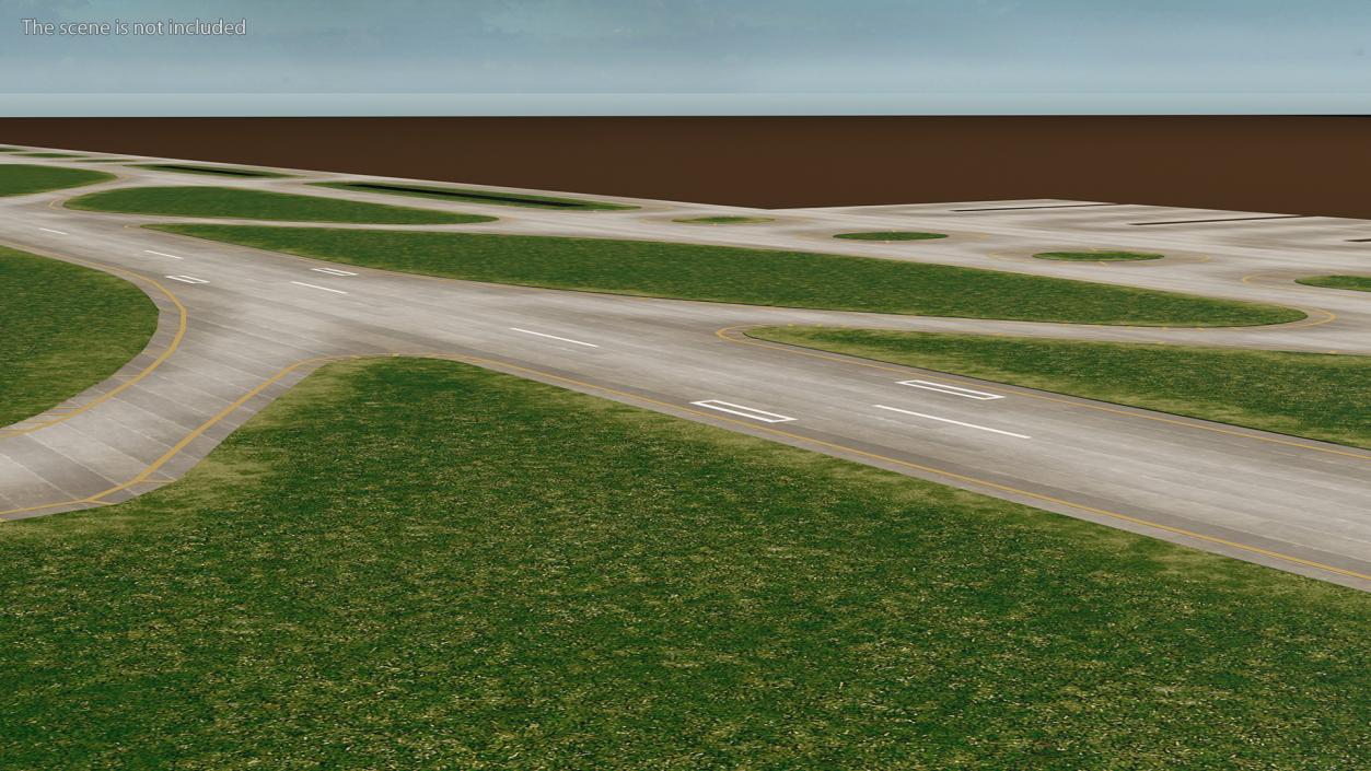 Airport Runway 3D model