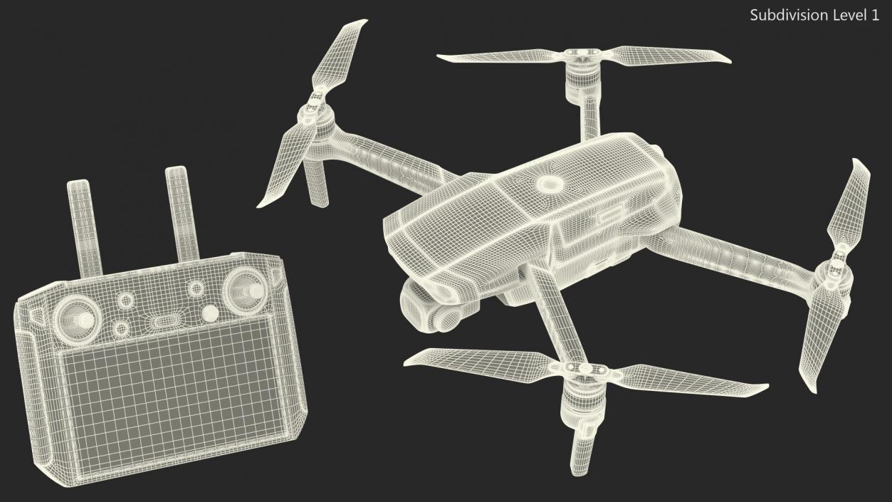 3D Drone UAV with Smart Controller