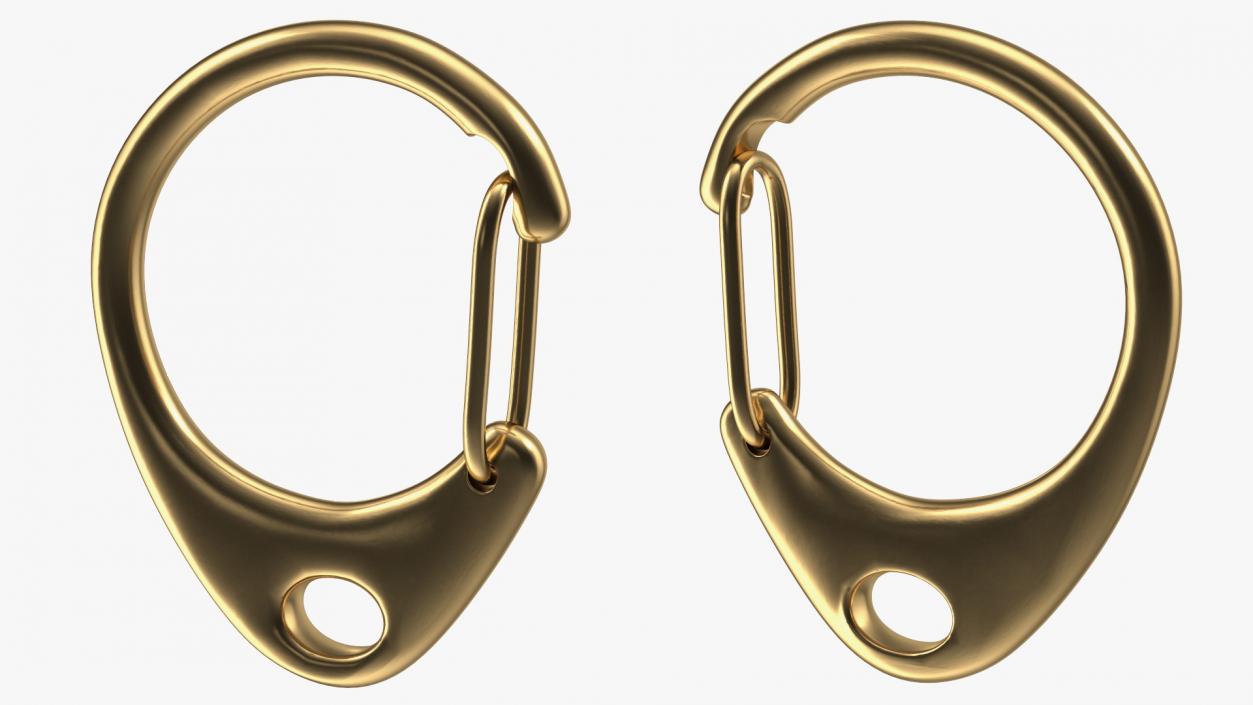 3D Snap Hooks Collection 2 model