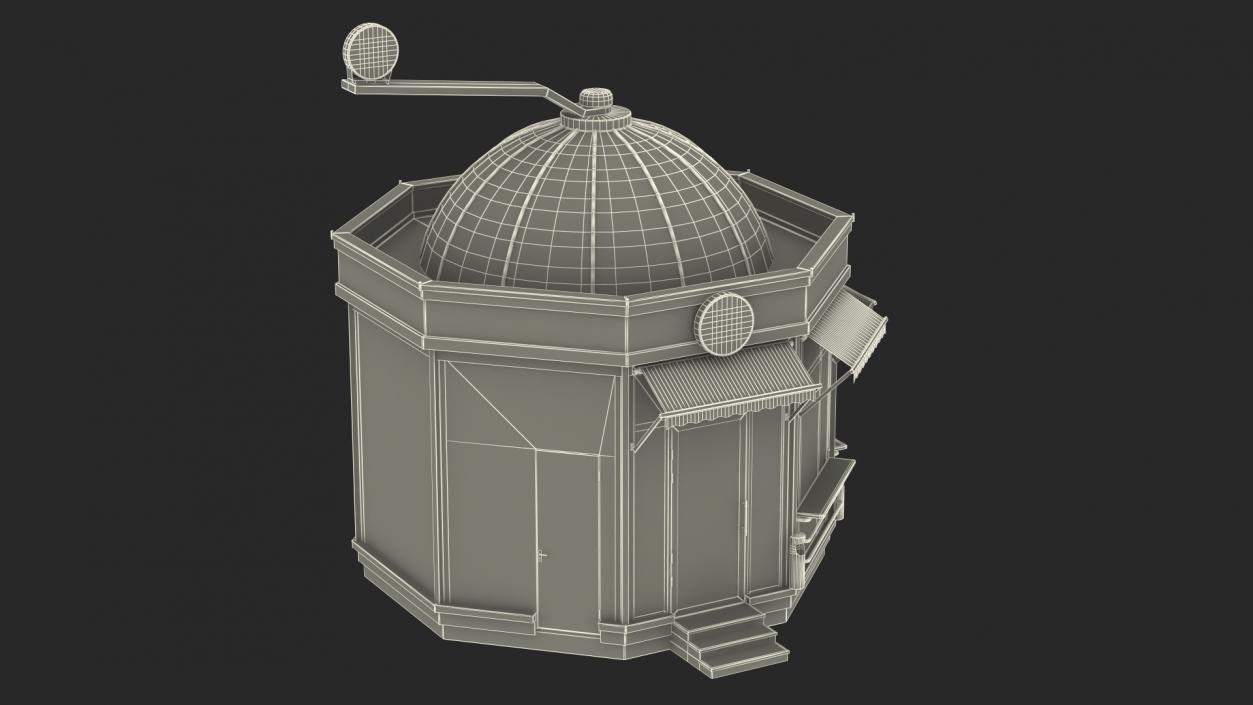 3D model Coffee Shop Building