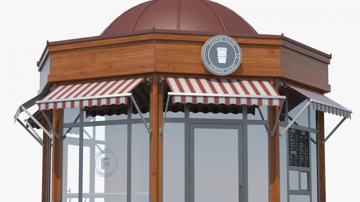 3D model Coffee Shop Building