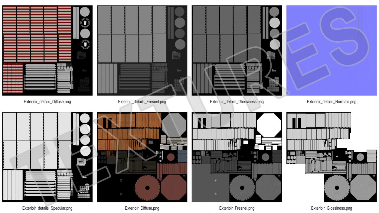 3D model Coffee Shop Building