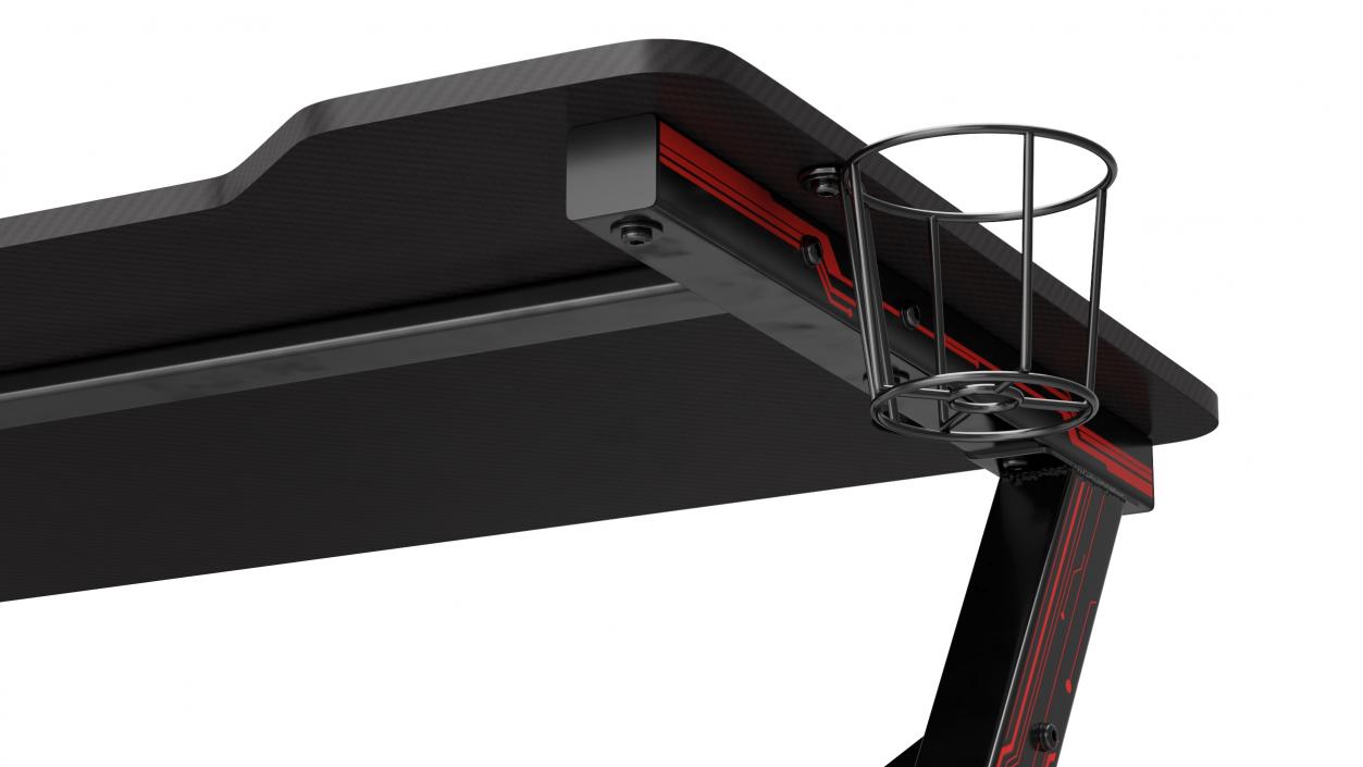 FDW Computer Gaming Desk 3D model