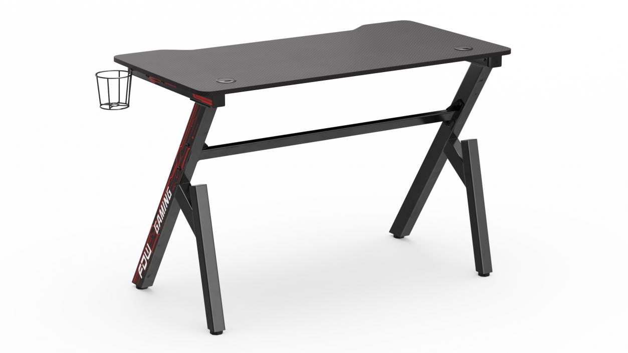 FDW Computer Gaming Desk 3D model