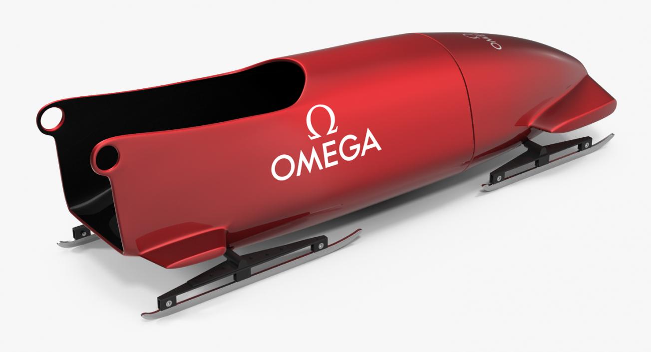 Bobsled Two Person Omega 3D model