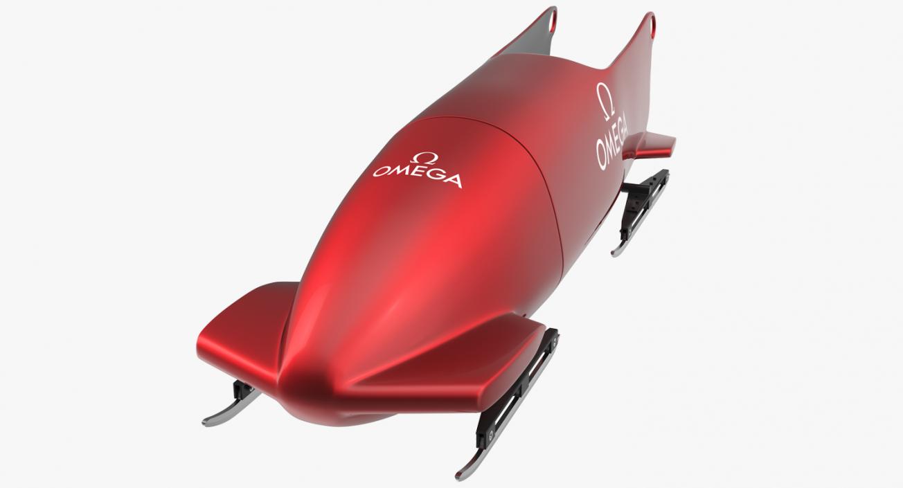 Bobsled Two Person Omega 3D model