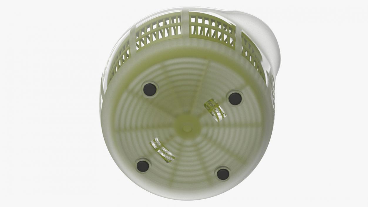 Plastic Salad Spinner Green 3D