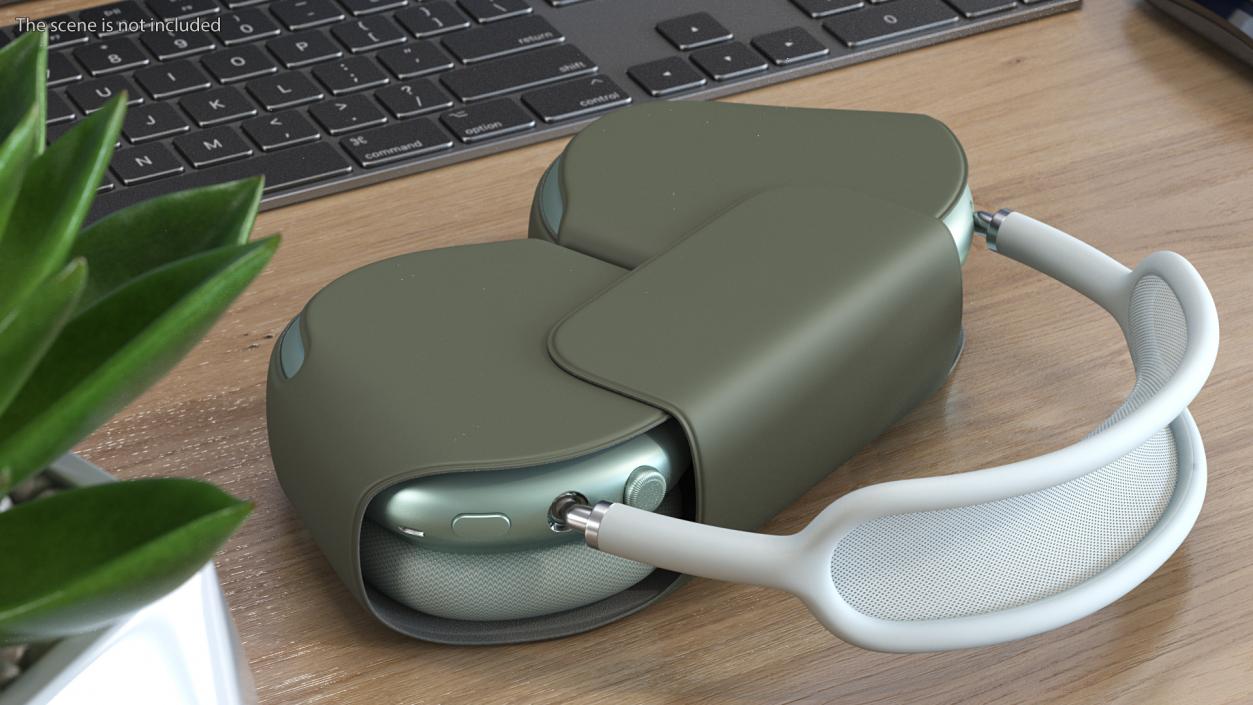 AirPods Max Case Green 3D