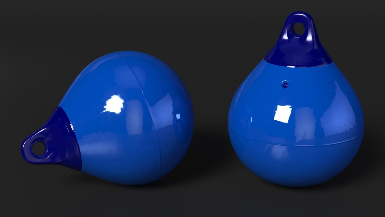 3D Polyform A4 Buoy Blue