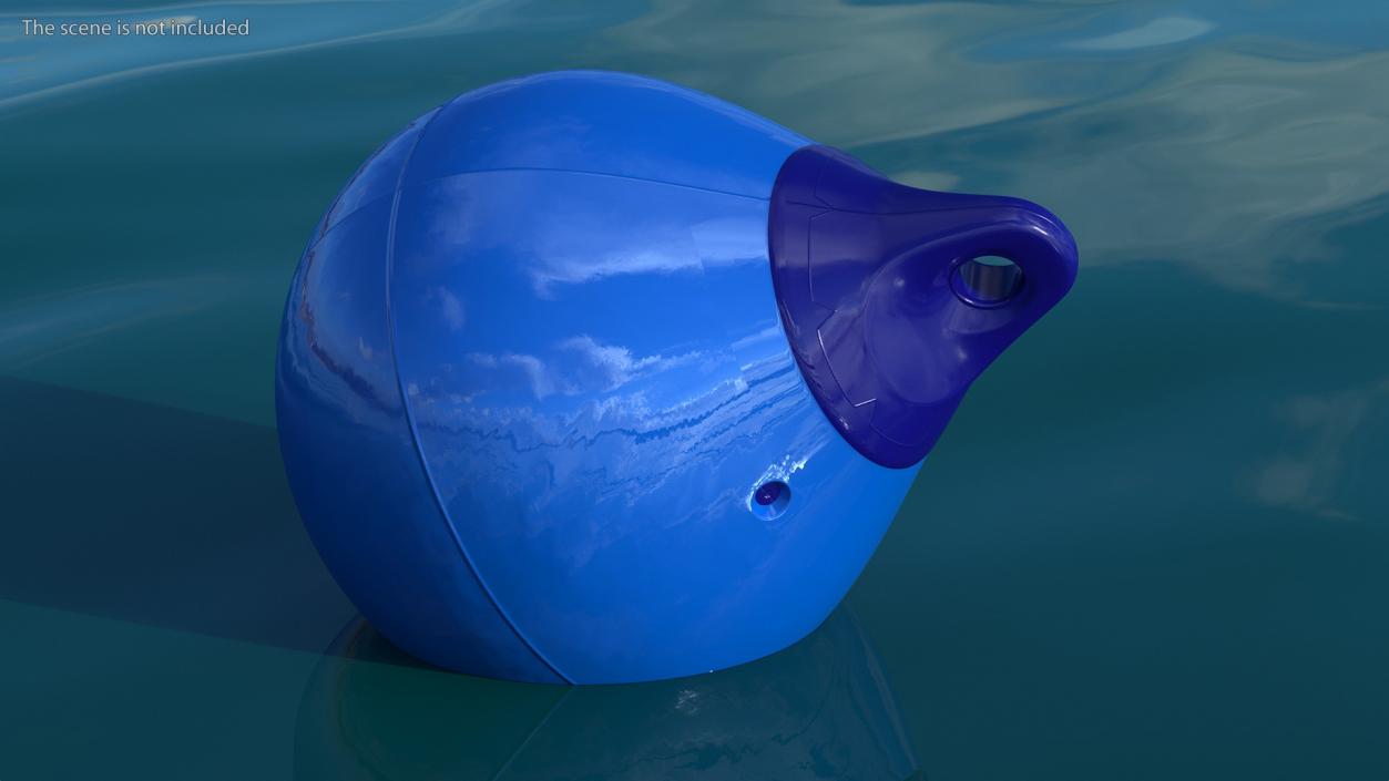 3D Polyform A4 Buoy Blue