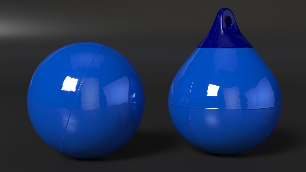 3D Polyform A4 Buoy Blue