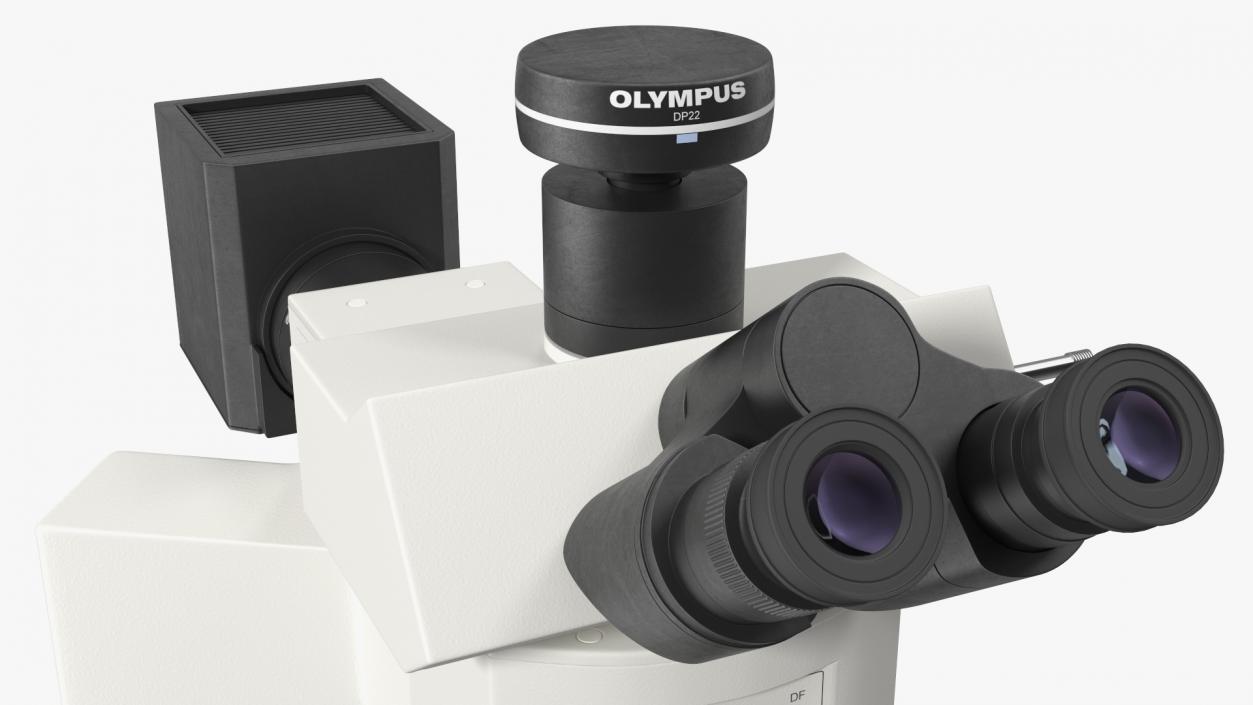 3D model Reflected Light Microscope Olympus BX51M