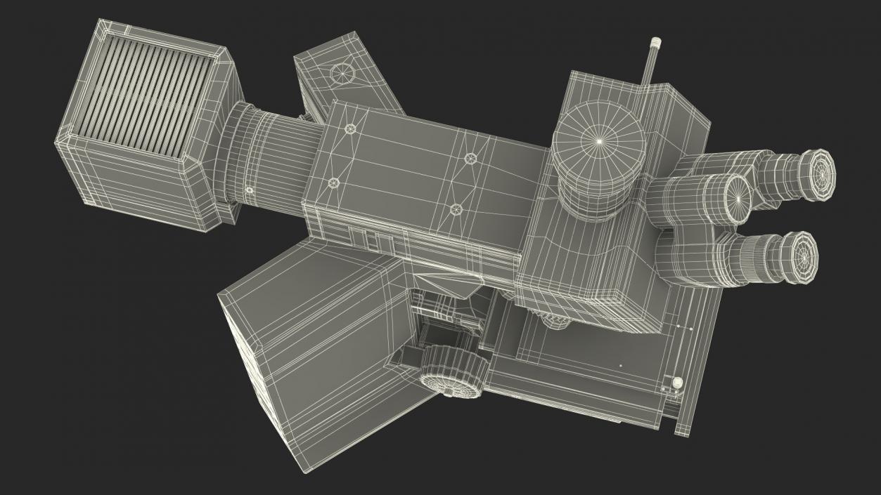 3D model Reflected Light Microscope Olympus BX51M