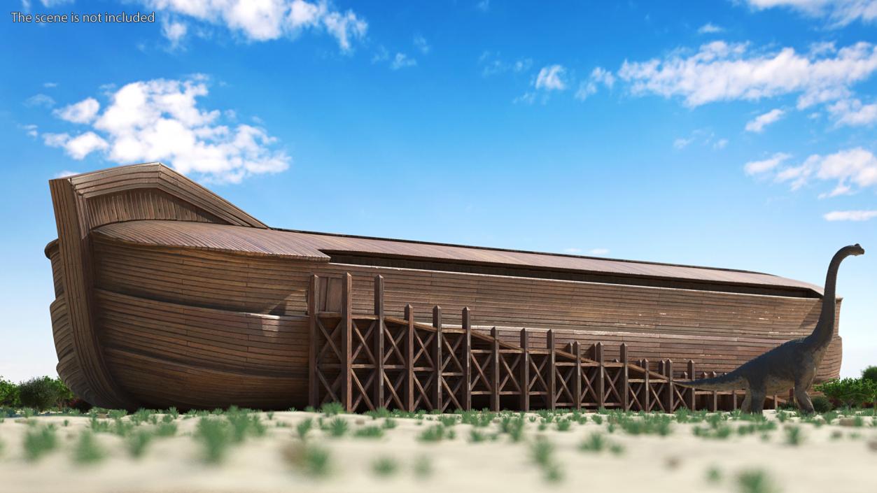 Noah Ark Clean 3D model