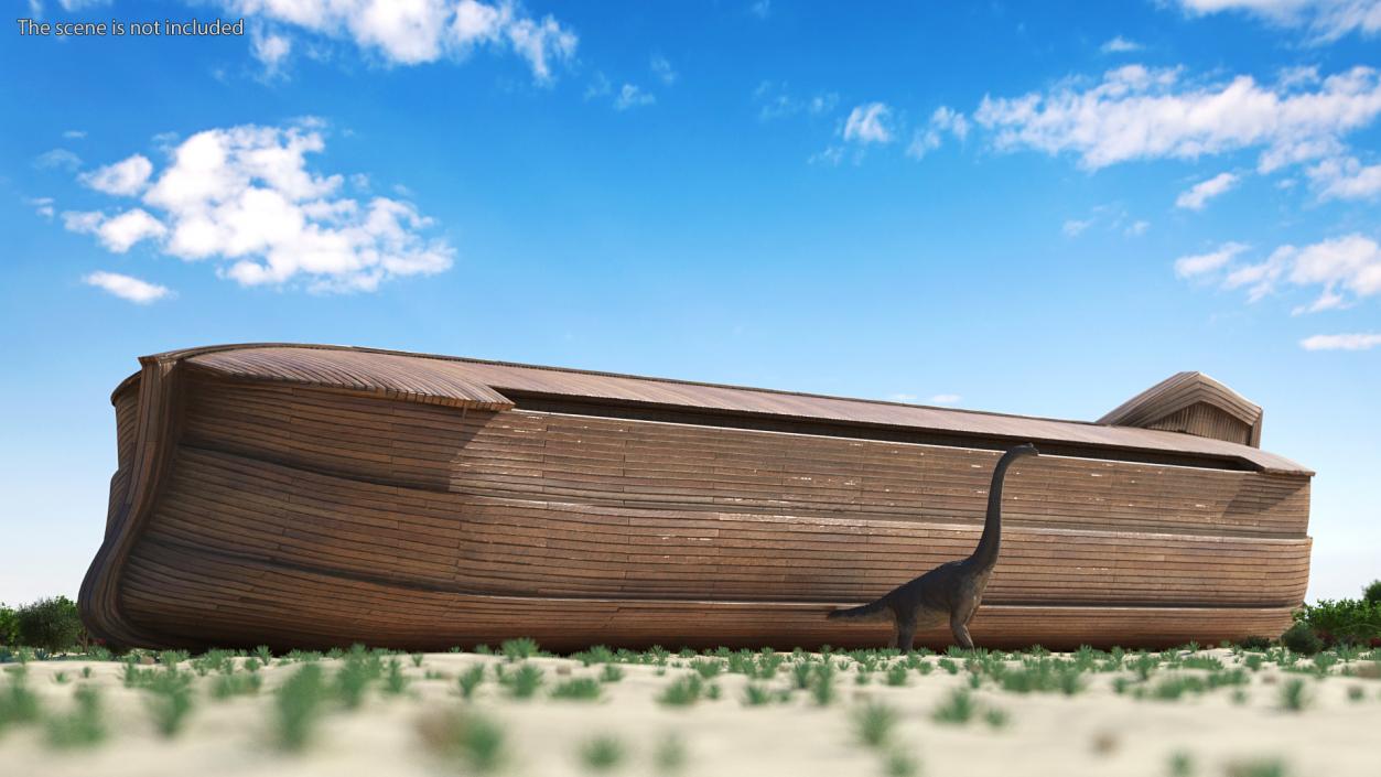 Noah Ark Clean 3D model