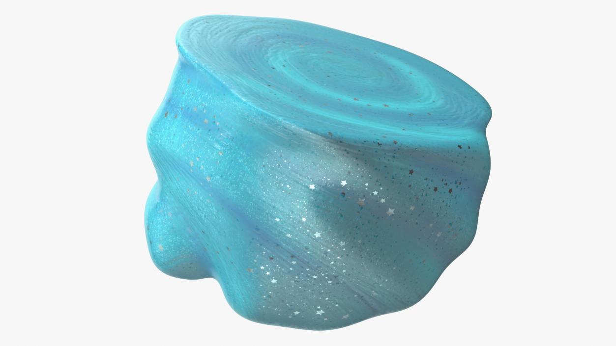 3D model Blue Toy Slimes