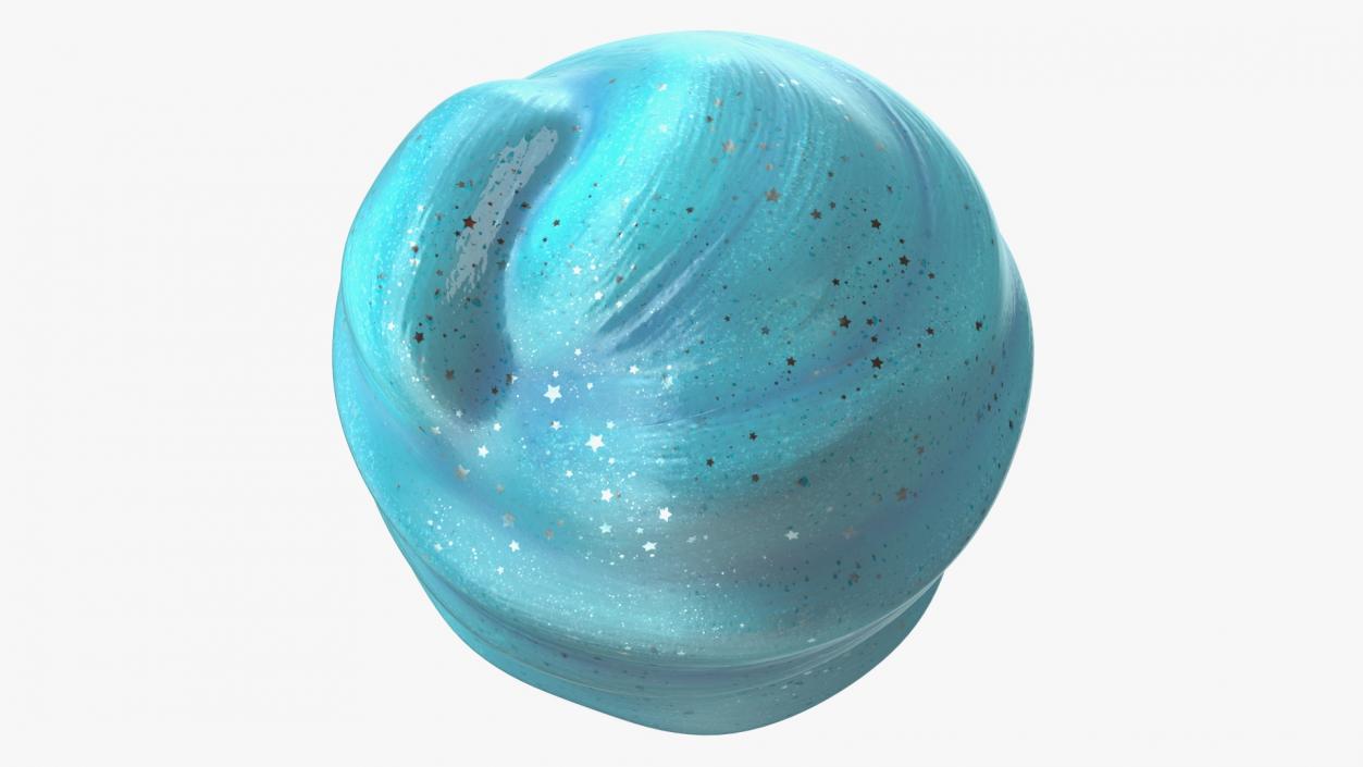 3D model Blue Toy Slimes