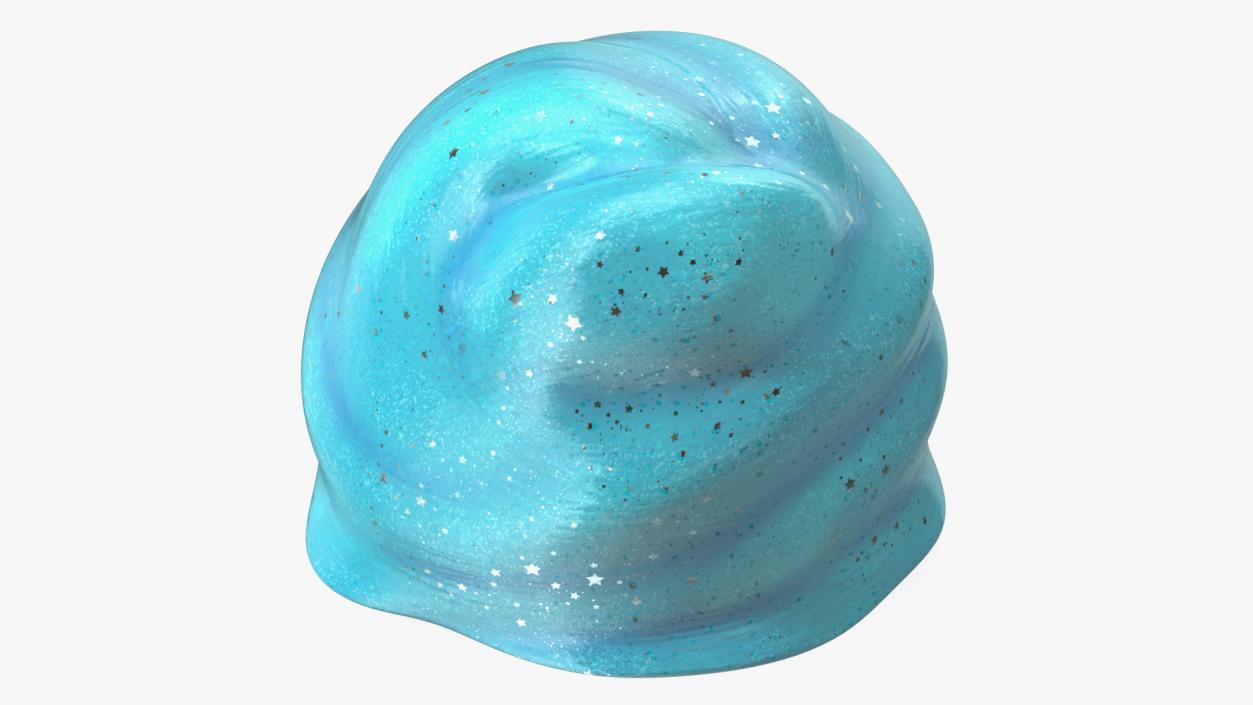 3D model Blue Toy Slimes