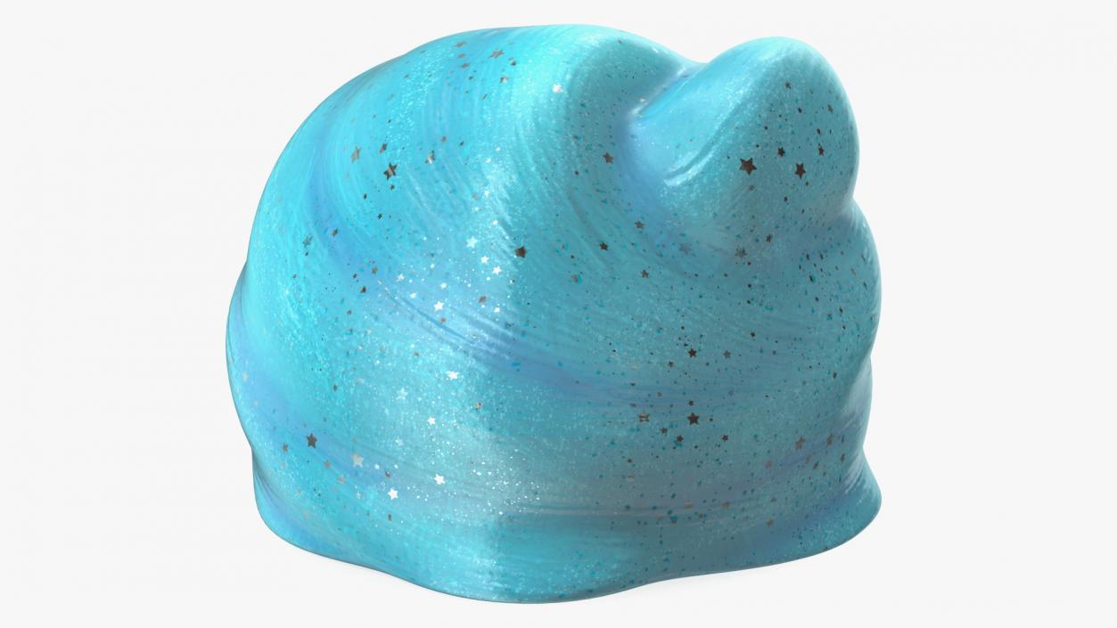 3D model Blue Toy Slimes