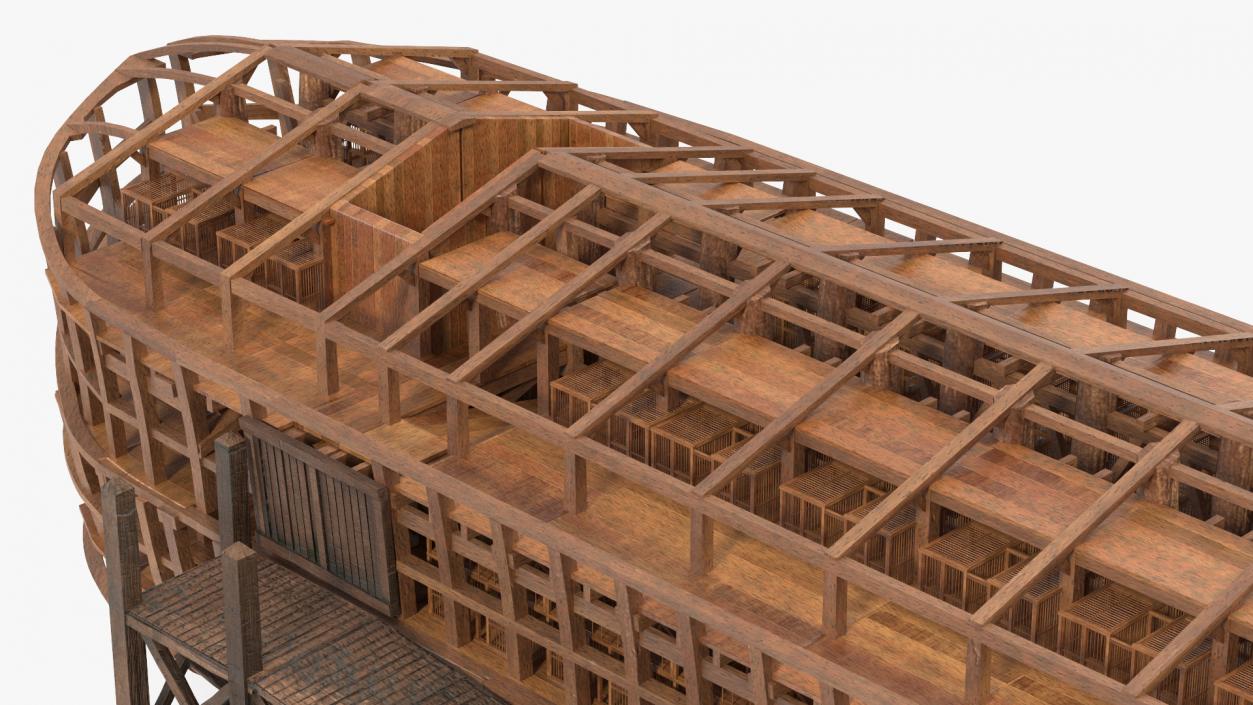 Noah Ark Dirty 3D model