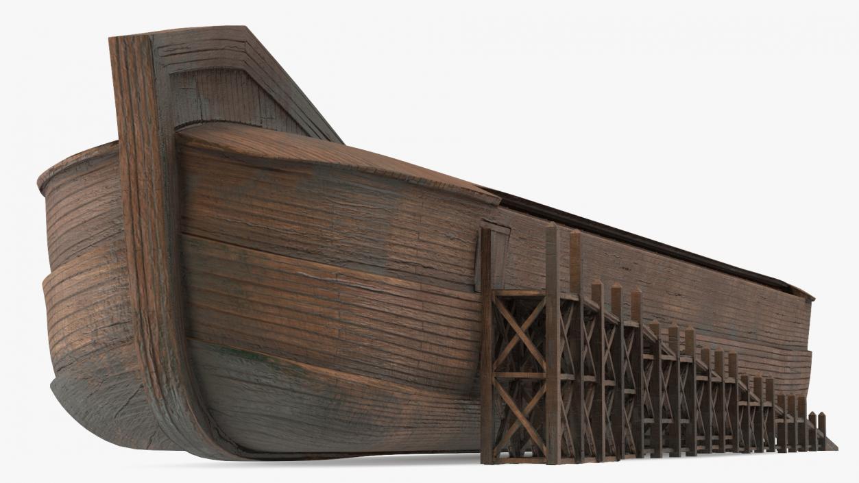 Noah Ark Dirty 3D model