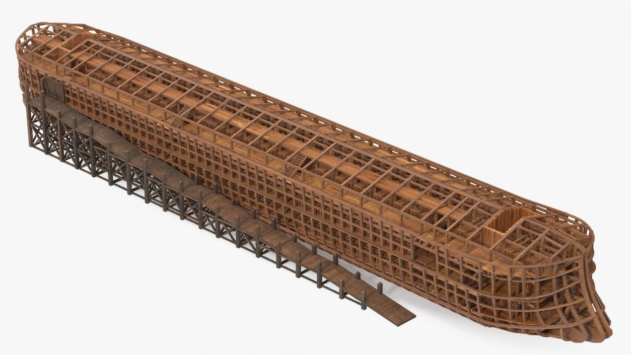 Noah Ark Dirty 3D model