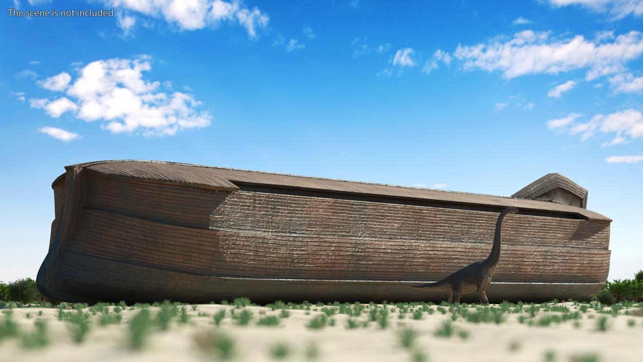 Noah Ark Dirty 3D model