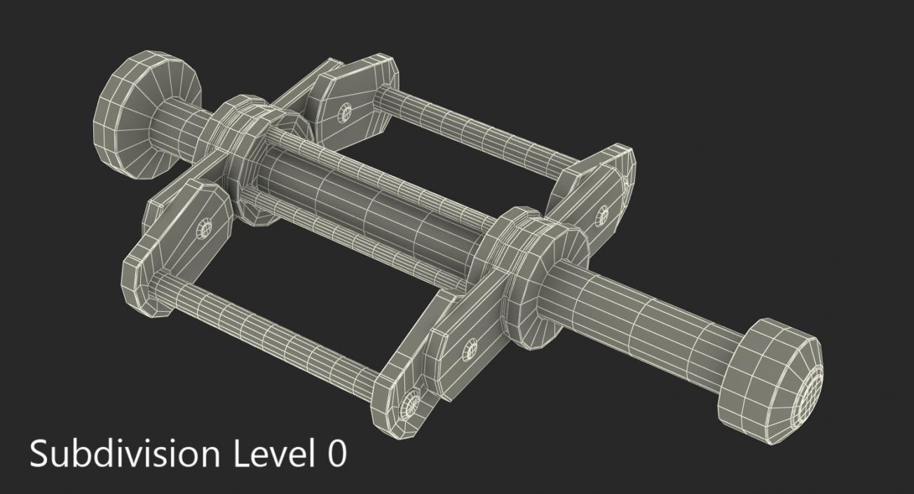 3D Industrial Painted Joint 4