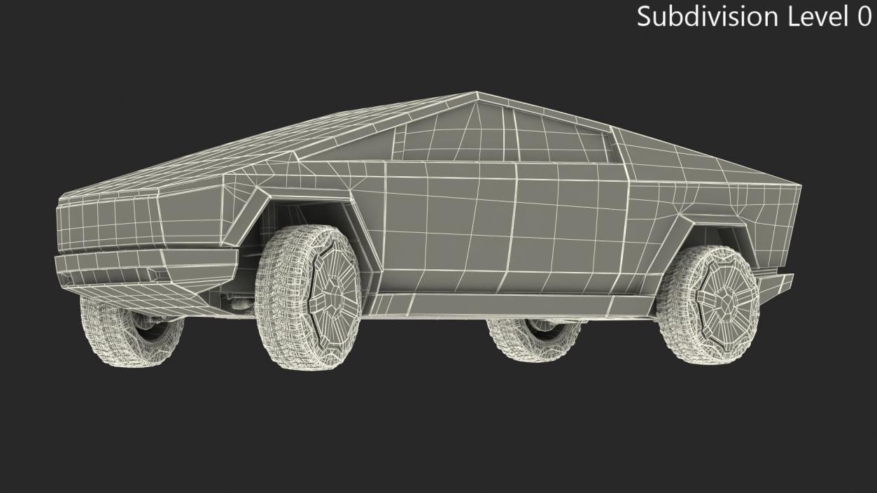 3D Tesla Cybertruck