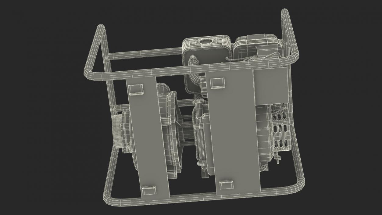 Thornado Petrol Water Transfer Pump 2 3D