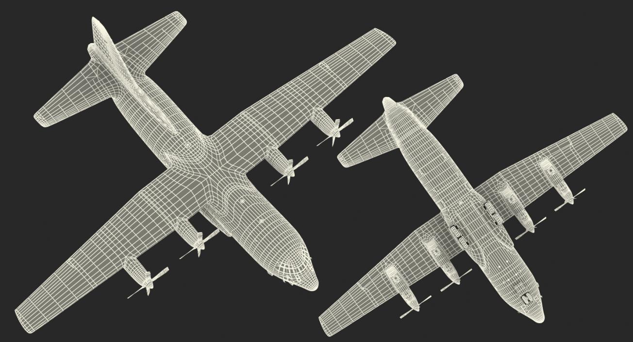 3D Lockheed C 130H Hercules L-382 Japan Air Force