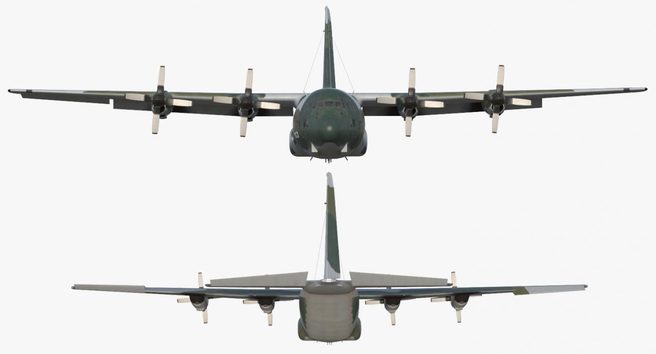 3D Lockheed C 130H Hercules L-382 Japan Air Force