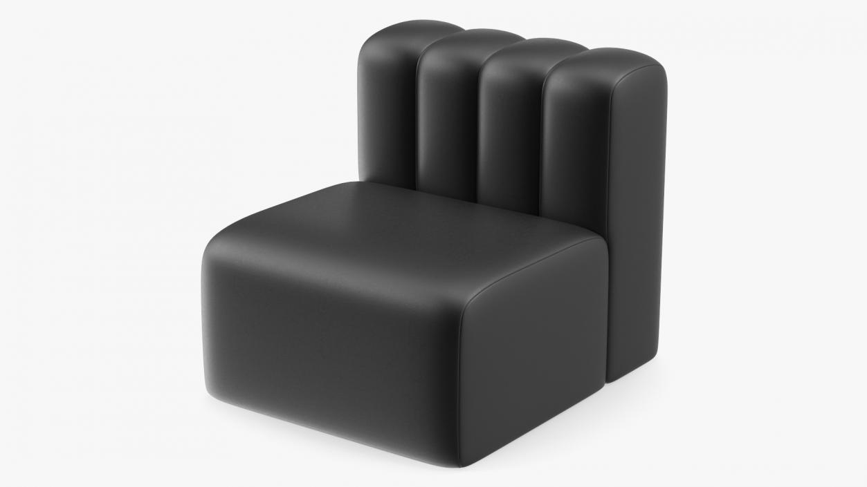 Leather Sofa 2 3D model