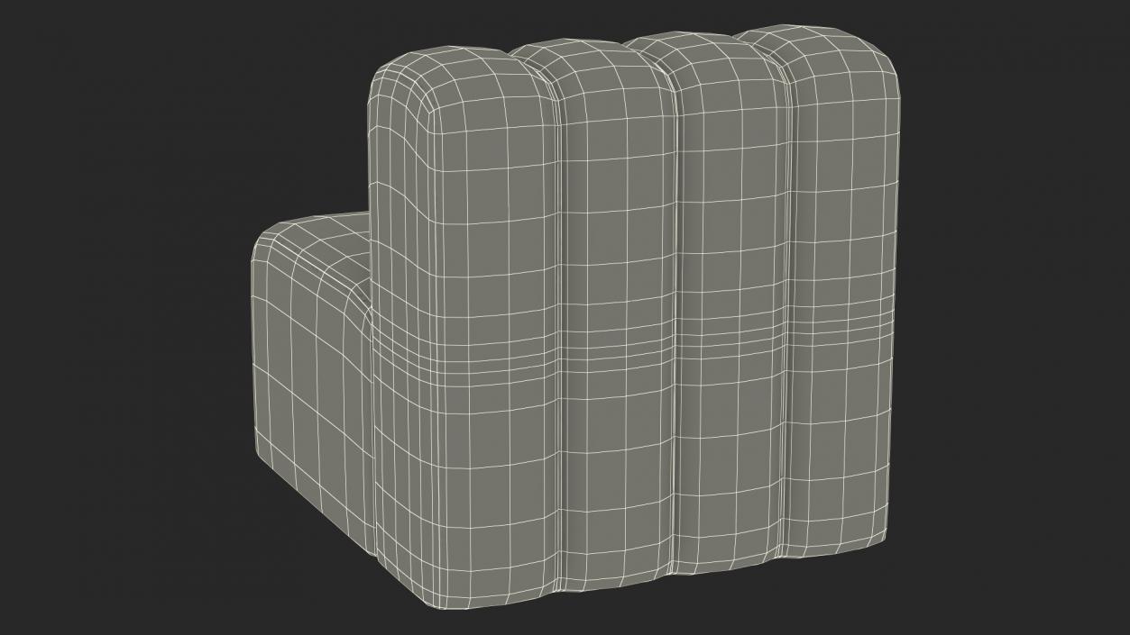 Leather Sofa 2 3D model