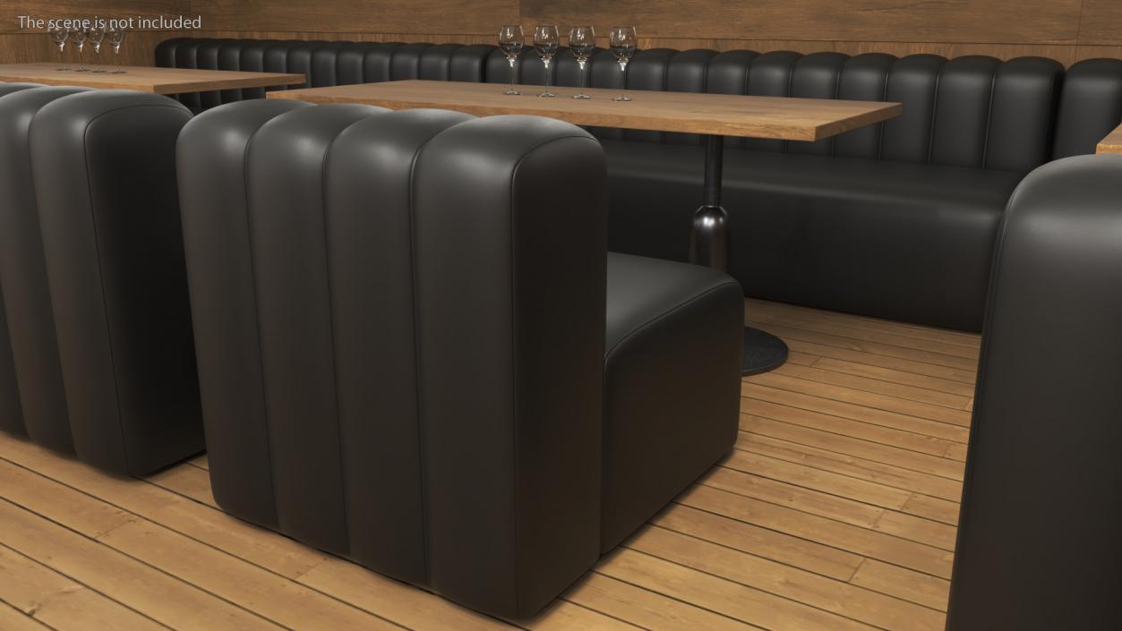 Leather Sofa 2 3D model