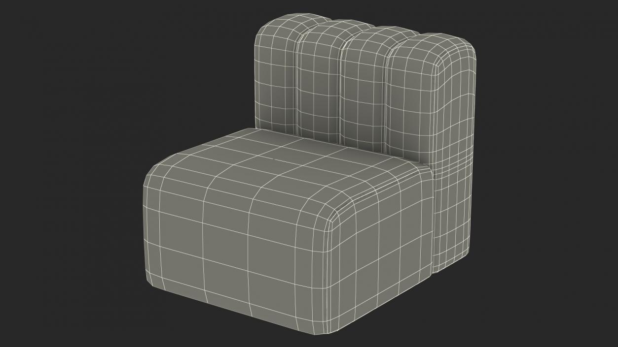 Leather Sofa 2 3D model