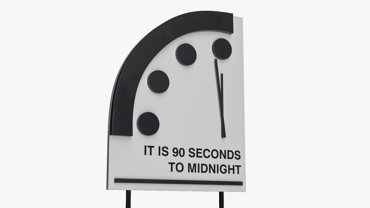 3D Doomsday Clock 2