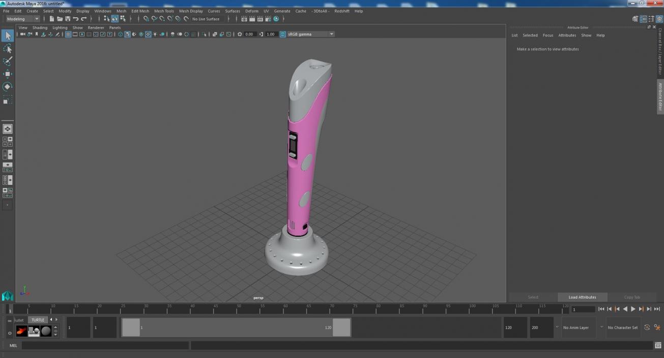 3D model Pink 3D Pen Children