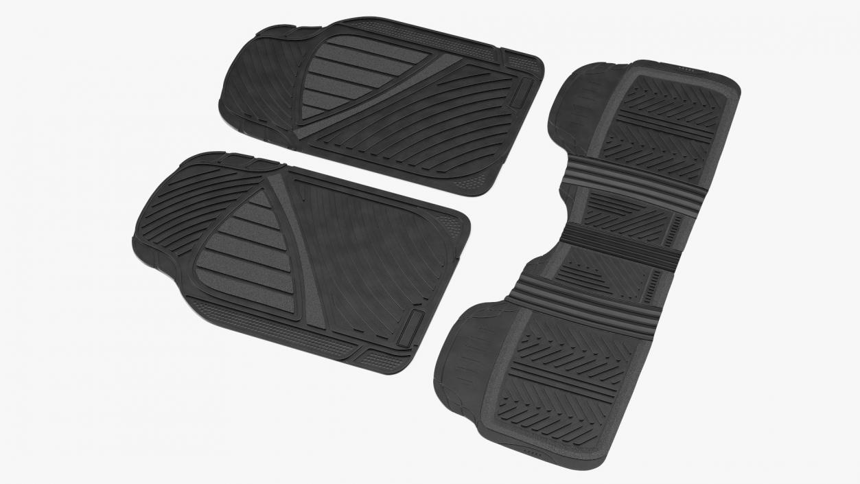 3D All-Season Rubber Car Mats