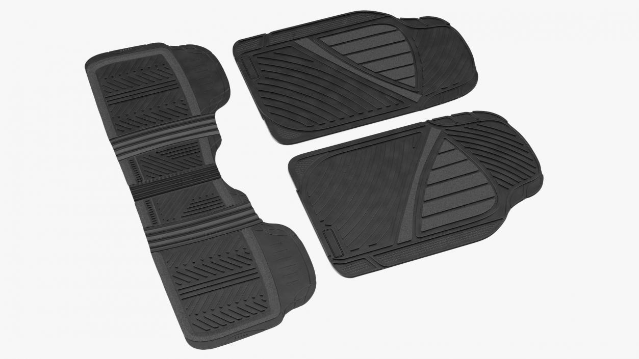 3D All-Season Rubber Car Mats