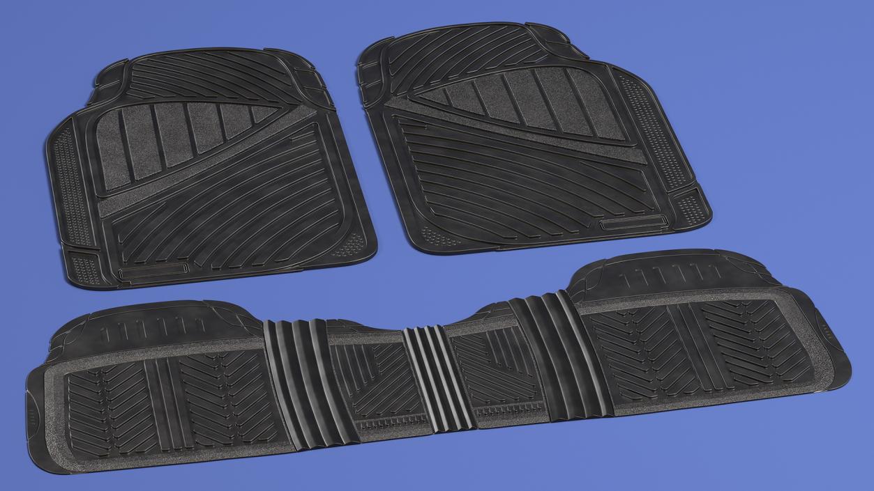 3D All-Season Rubber Car Mats