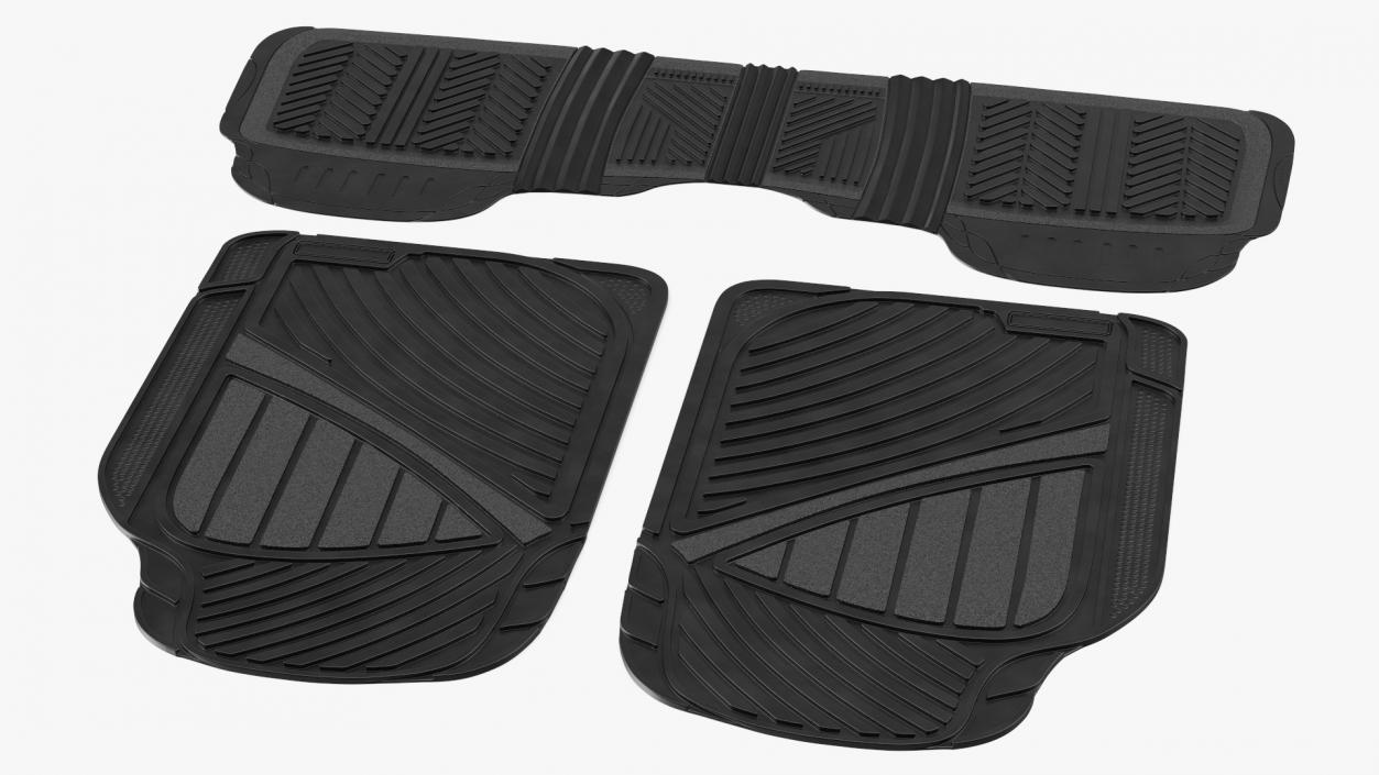 3D All-Season Rubber Car Mats