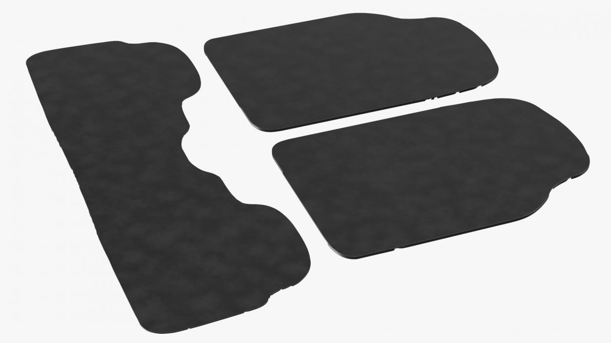 3D All-Season Rubber Car Mats