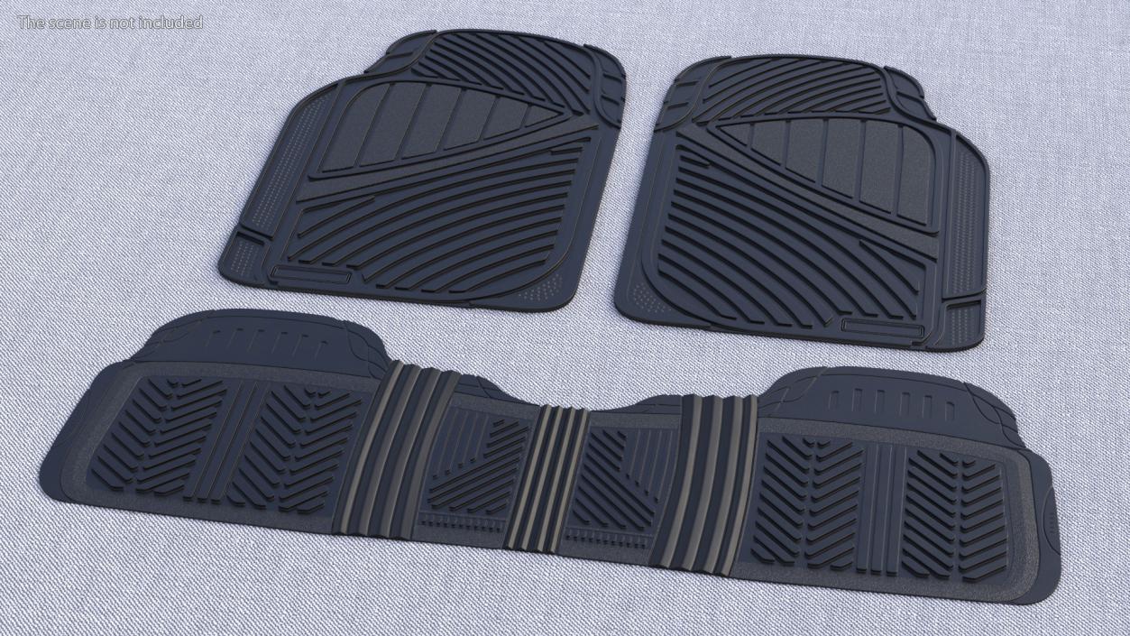 3D All-Season Rubber Car Mats