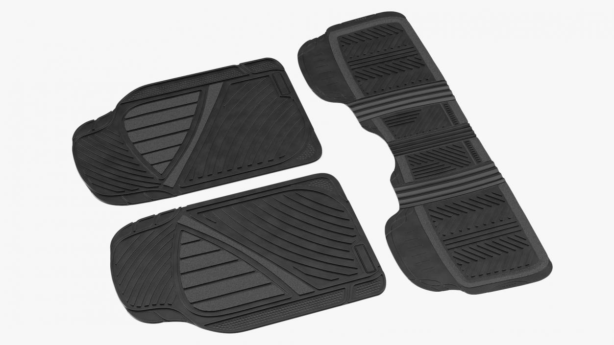 3D All-Season Rubber Car Mats