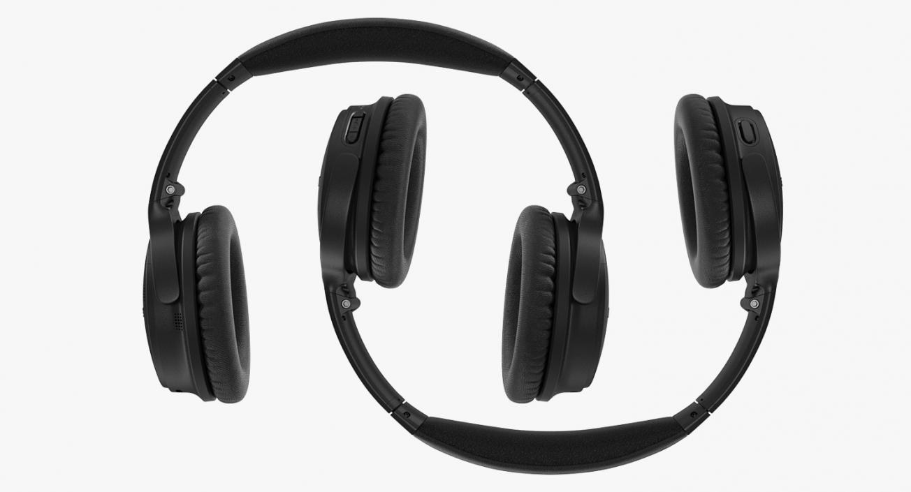 Bose Quiet Comfort Wireless Headphones Black 3D model