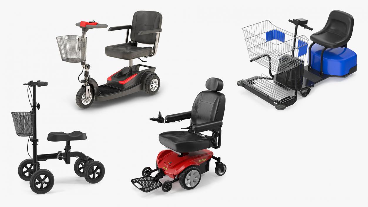 Mobility Aids for Disabled Persons Collection 2 3D