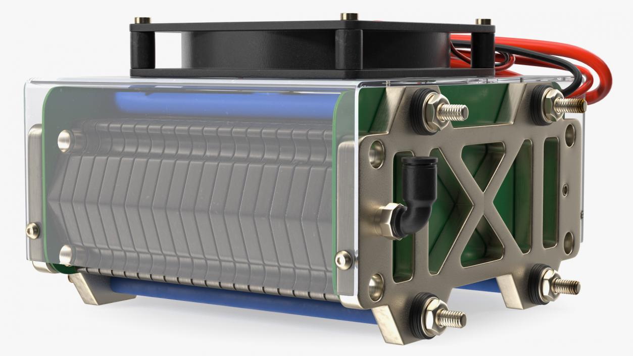 3D model Proton Exchange Membrane Fuel Cell Stack